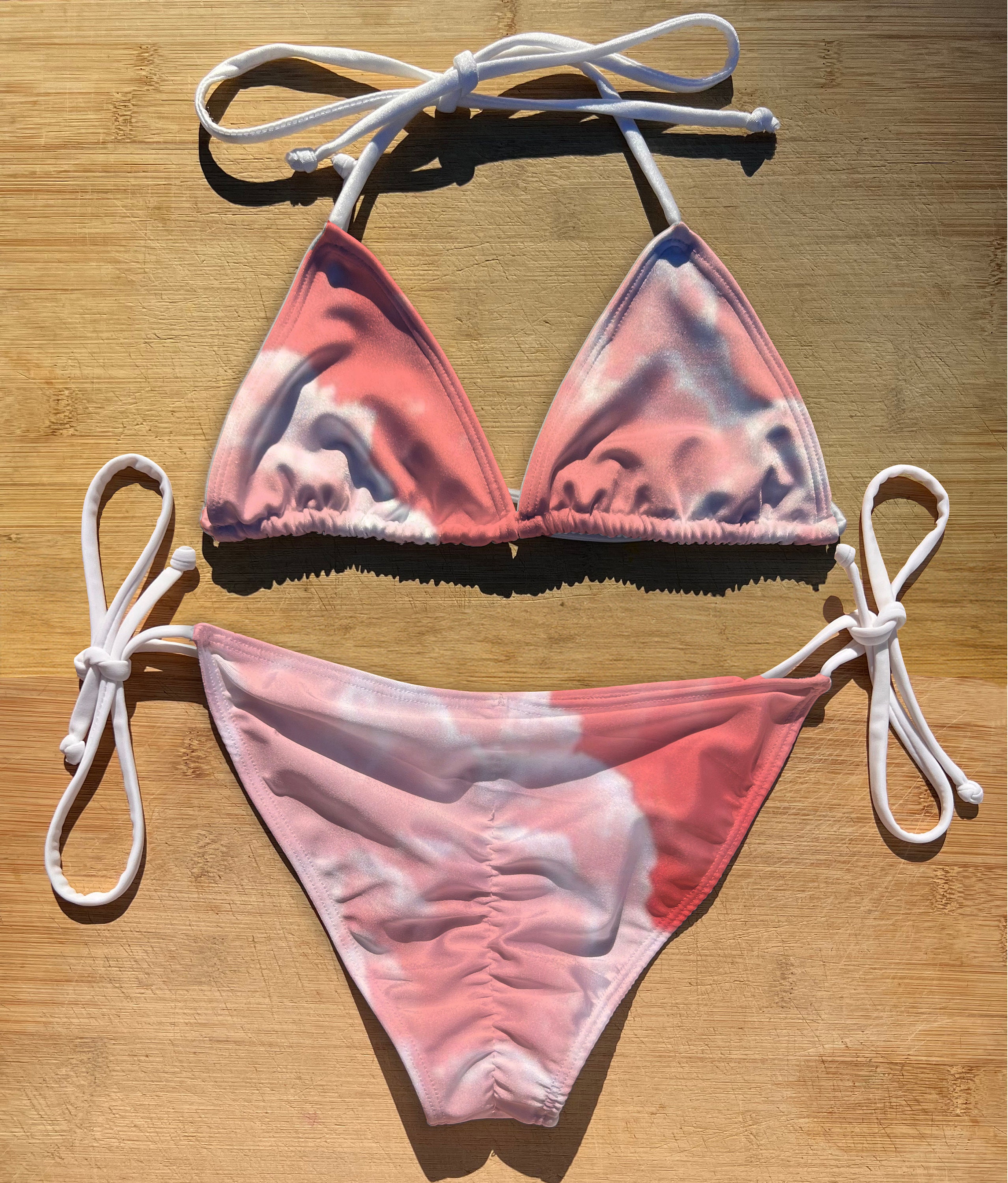 Pink - Bikini Etsy Blue Sky