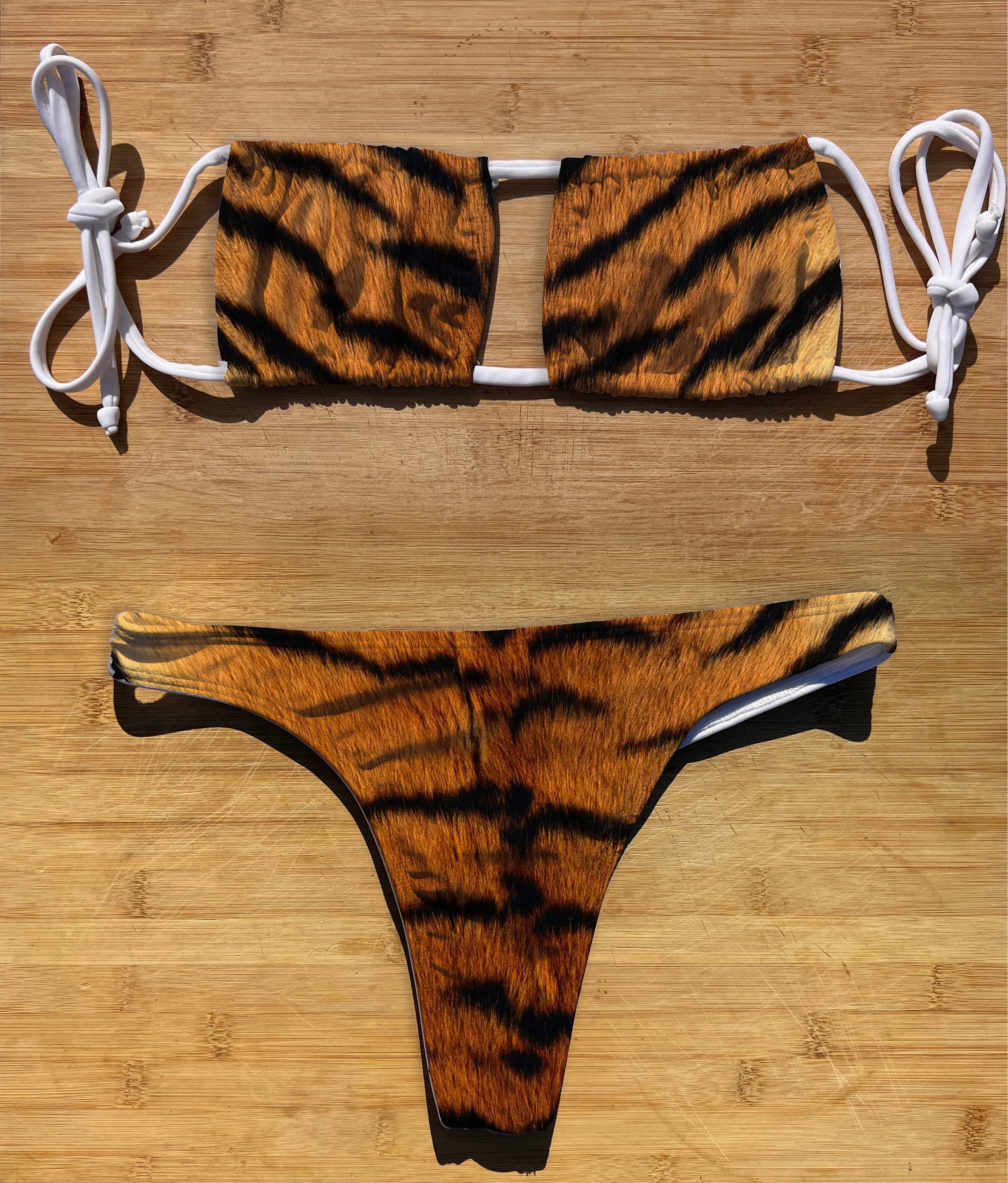 Fur String Bikini
