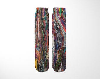 13th Brand | Coogi Down to the Socks crew sock | unisex One Size 6-12 elite sports classic print biggie sweater