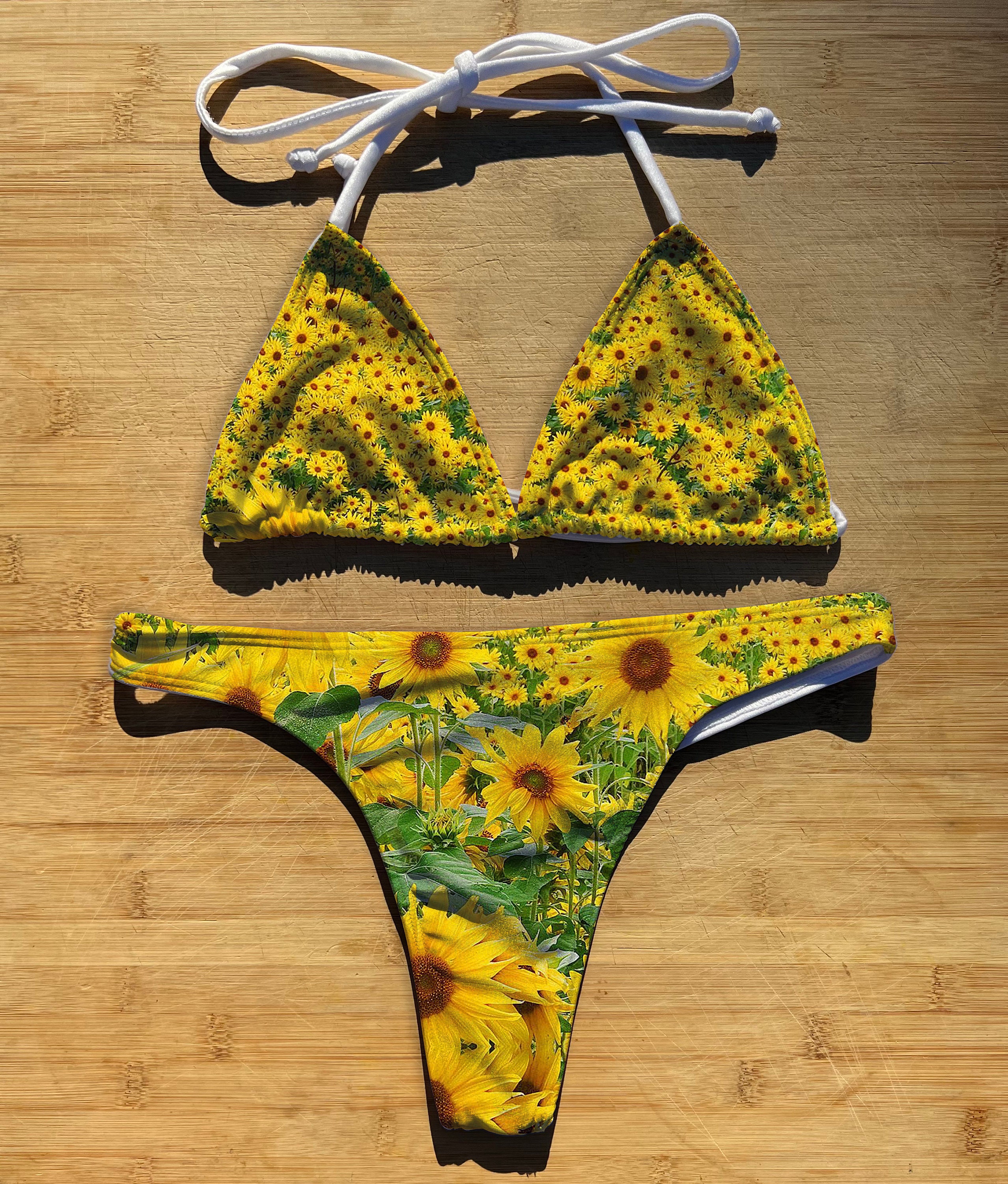 Sunflower Panty PDF sewing pattern: string bikini and thong women's  underwear for stretch knits