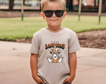 Toddler Vintage Bevo Texas Longhorns T-Shirt