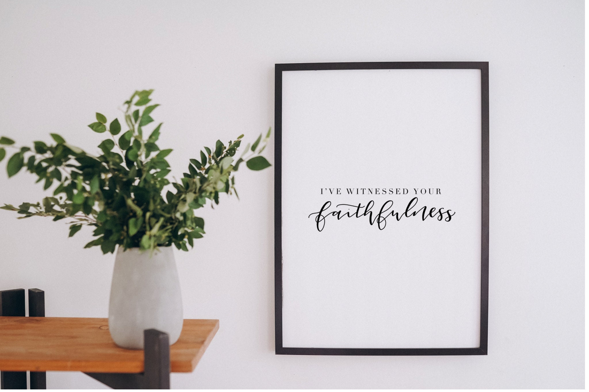 In Oceans Deep My Faith Will Stand Sign Wall Art Canvas, Christian Song  Lyrics Wall Art - Christ Follower Life