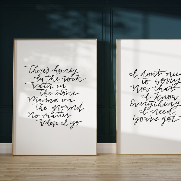 Rock Lyrics - Etsy