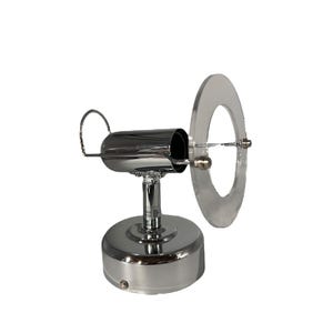 Vintage Spotlight Chrome & Perspex Brand New 1980s stock