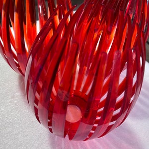 Retro Perspex lamp shade