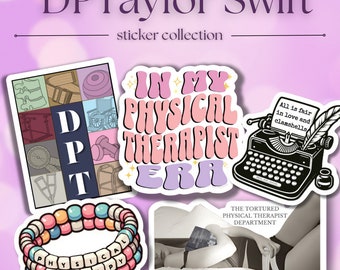 DPTaylor Swift Sticker Pack || Physical Therapy || Funny Sticker || PT gift || TTPD