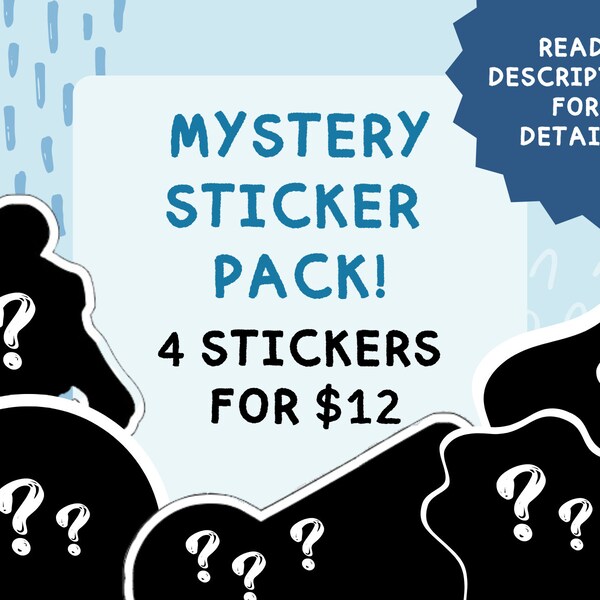 Mystery Sticker Pack!