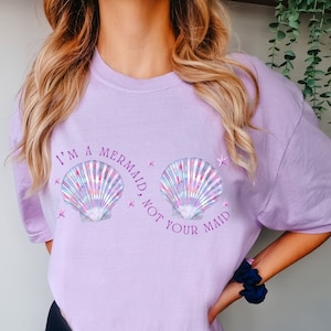 Mermaidcore Coconut Girl Mermaid Shirt Mermaid Core Beachy Shirts Mermaid Top Coconut Girl Clothes Mermaid Mom Seashell Bra Mermaid Bra
