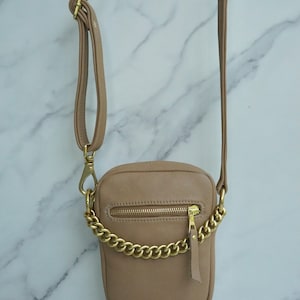beige purse, women leather purse, crossbody bag, taupe crossbody bag, cream purse, cream leather purse, handmade leather purse