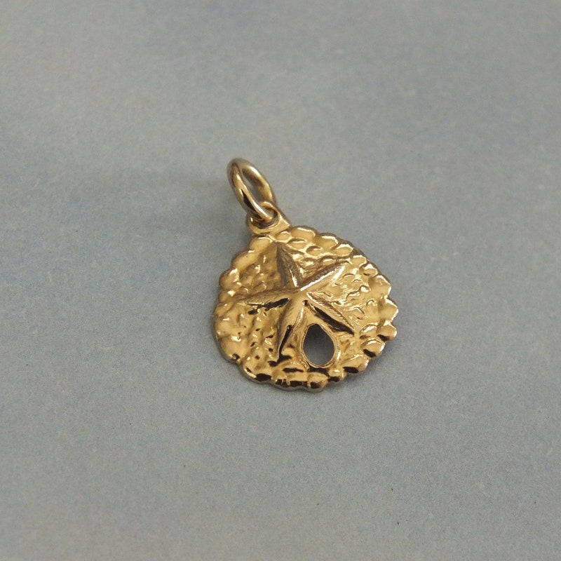 Diamond Cut Sand Dollar Charm