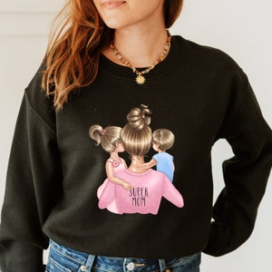 Mama Sweatshirt · Statement Sweatshirt Women · Mom Sweatshirt · Gift Mother&#39;s Day · Birthday · Mom · Gift · Gift Girlfriend ·