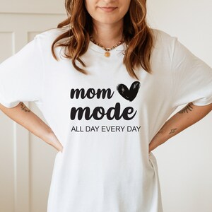 Mama Shirt &quot;Mom mode&quot; · Statement Shirt Women · Mom Shirt · Gift Mother&#39;s Day · Birthday · Mom · Gift · Gift Girlfriend ·