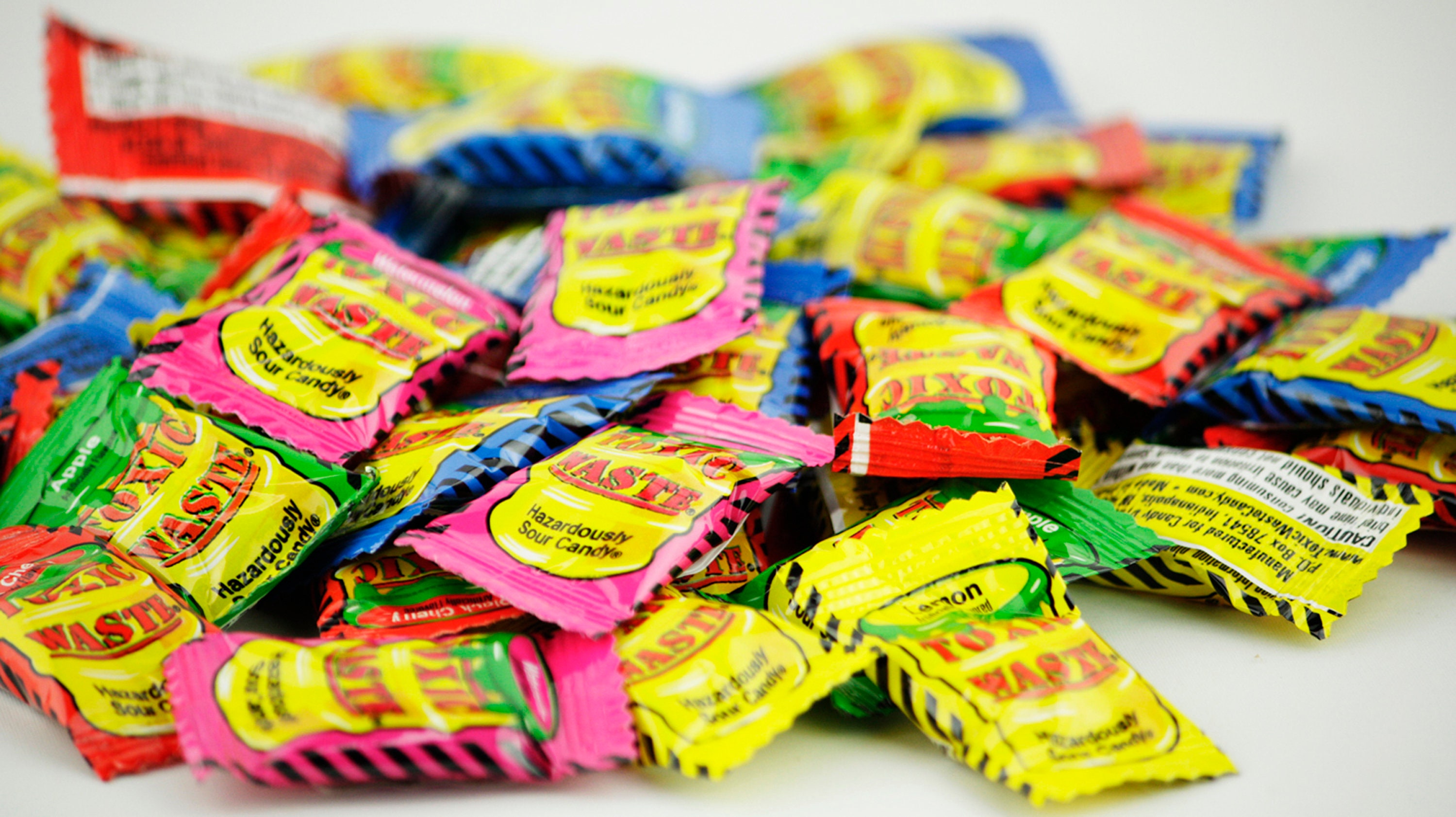 Bulk Toxic Waste Hazardous Sour Candy