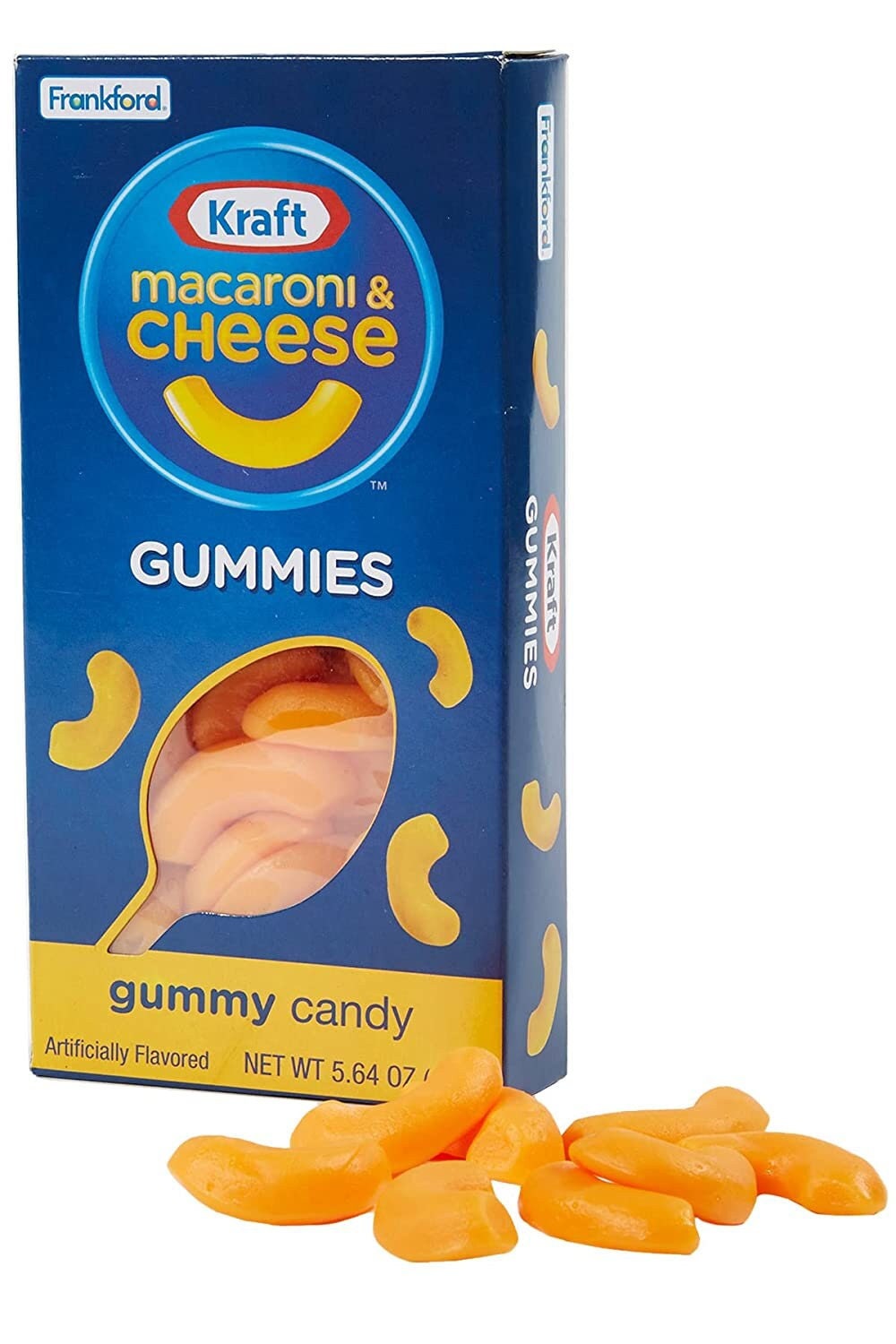 Kraft Macaroni & Cheese Gummies Fruity Flavored Gummy Candy 5.64 Oz ...
