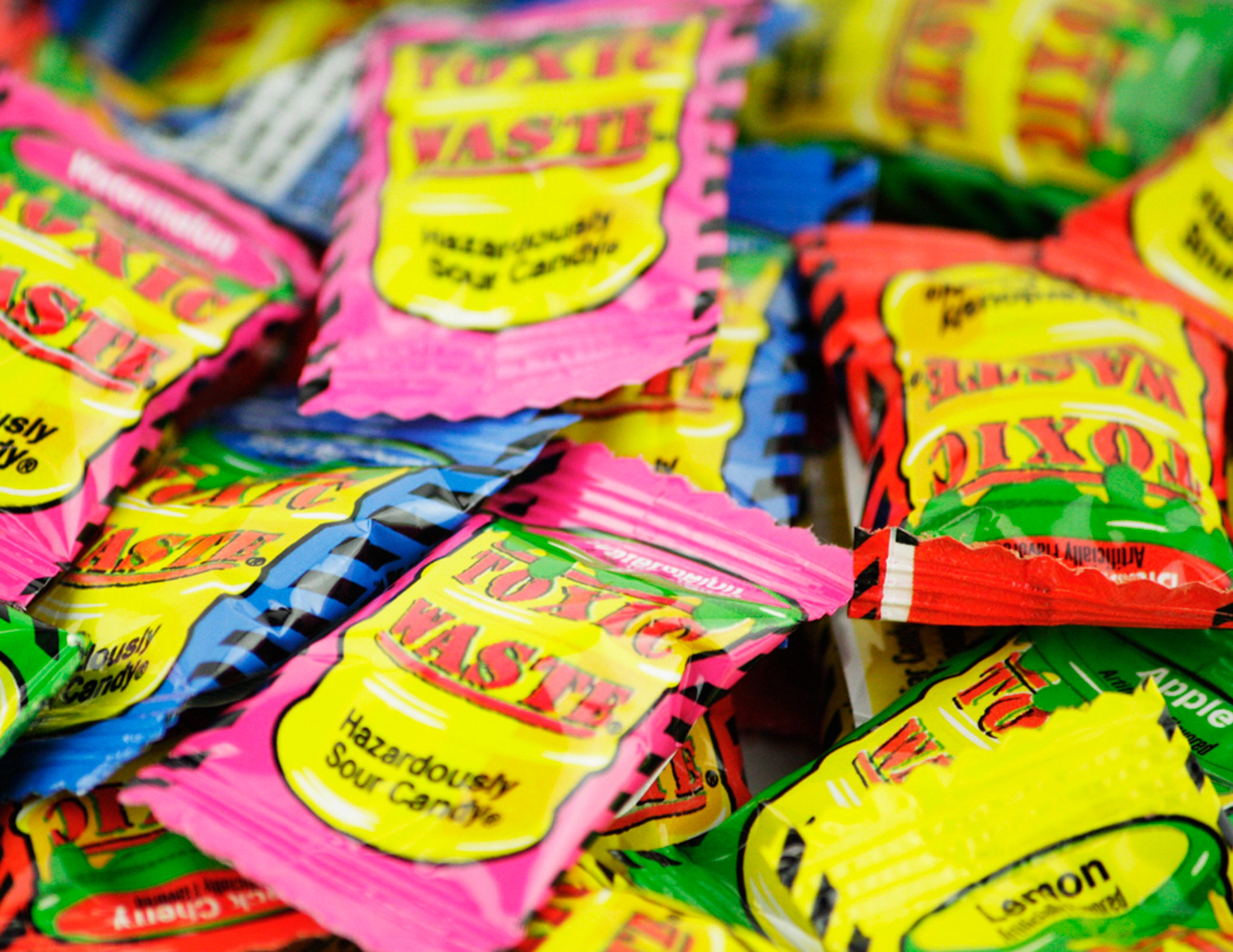 Bulk Toxic Waste Hazardous Sour Candy