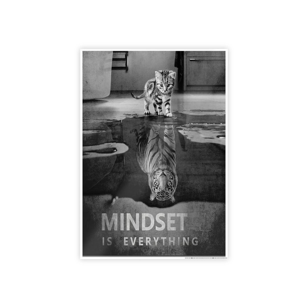Mindset is Everything Gloss Posters Wall Art Etsy
