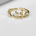Custom ARABIC NAME Letter RING, Personalized Arabic Calligraphy and ...