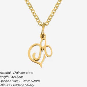 COLAR INICIAL Arte Carta, A-Z Charm Pingente Colar, Minimalismo Feminino Joias Presente, Aço Inoxidável Joias