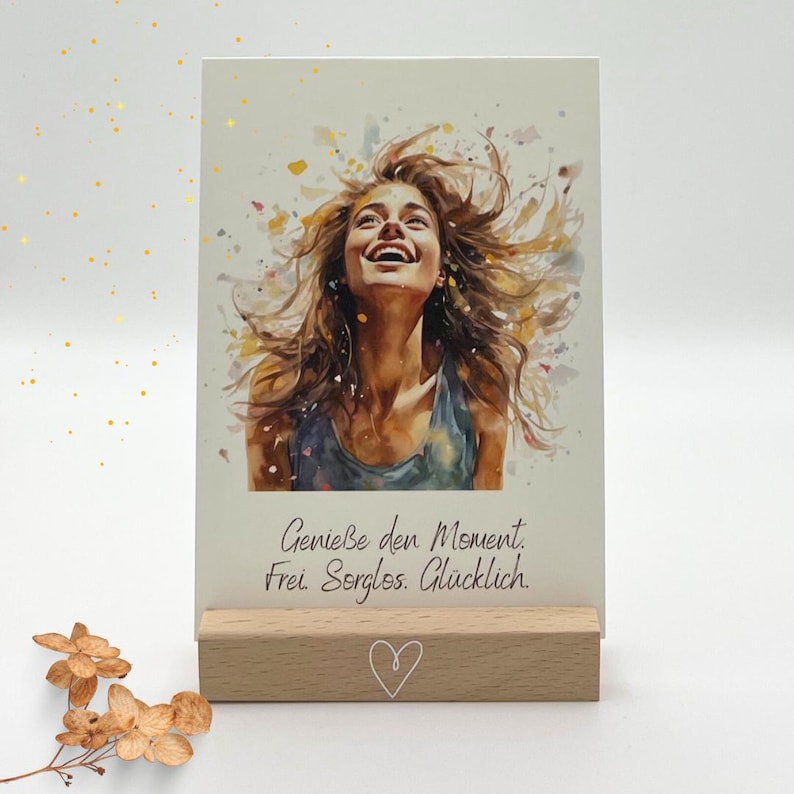junge Frau, Achtsamkeitskarte, Affirmationskarte, Affirmationen, Teenager, Jugendliche, Achtsamkeitsset, Geschenk Abitur, Abi, Schulabschluss,
