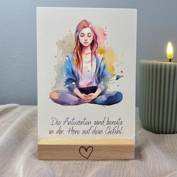 Achtsamkeitskarten für Jugendliche | 10er Set | Teens Karten | Mädchen | Mutmachkarten | DIN A6 | Glaubenssätze | Affirmationen | Geschenk