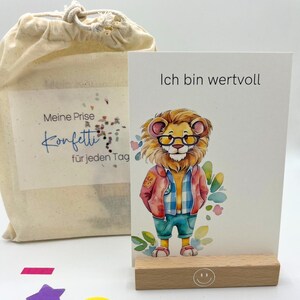 Achtsamkeitskarten für Kinder | Mutmachkarten |  20er Set | DIN A6 | Glaubenssätze | positive Affirmationen | Geburtstagsgeschenk