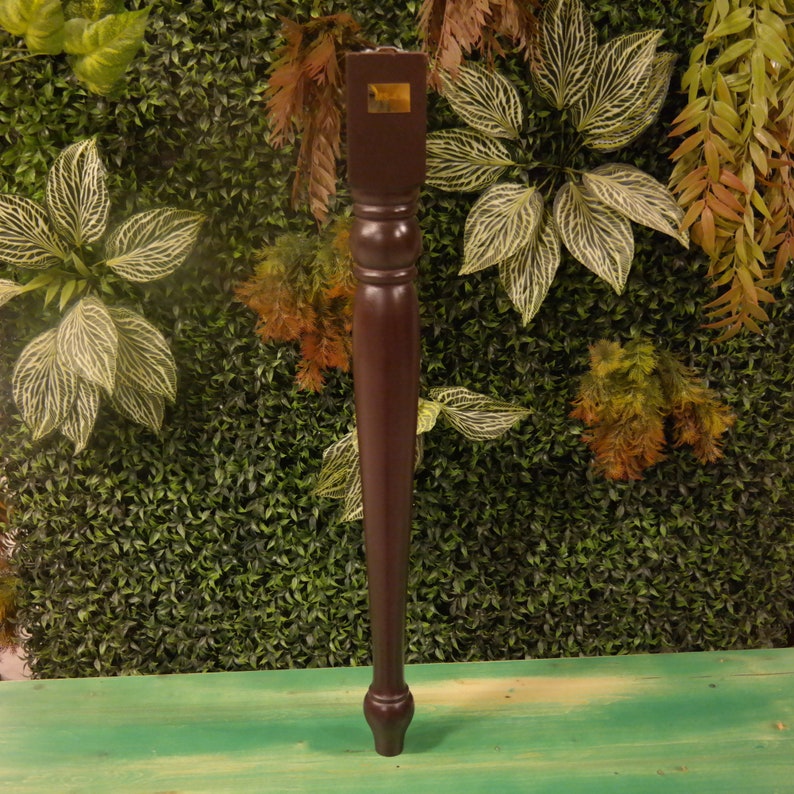 Kitchen Island Legs, Set of 4, Wood Table Legs, Turned Table Legs, Wood