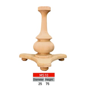 Table Leg, Unpainted Wood, Carved Corner, Applique Onlay, Home Wall Corners Embellishments, Rustic Farmhouse Decals