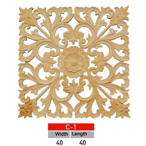 Ceiling Decor , Unpainted Sconce Decor , Applique Onlay, Home Wall Corner Decorations, Rustic Farmhouse Decals