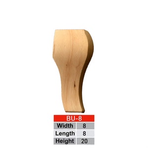 Farmhouse Wood Table Legs Kitchen Island Legs Dinner Table Legs Mid Century Legs Sofa Legs Strong Table Legs Diy Office
