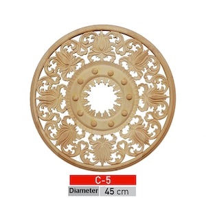 Ceiling Decor , Unpainted Sconce Decor , Applique Onlay, Home Wall Corner Decorations, Rustic Farmhouse Decals