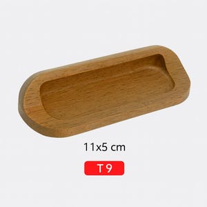 木製ハンドル、ノブ、引き出し取っ手、キャビネット、DIY、無塗装、天然木、供給部品。