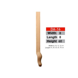 Farmhouse Wood Table Legs Kitchen Island Legs Dinner Table Legs Mid Century Legs Sofa Legs Strong Table Legs Diy Office