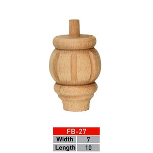 Pieds de table en bois de ferme Pieds pour îlot de cuisine Pieds de table à dîner Pieds Mid-Century Pieds de canapé Pieds de table solides Bureau à faire soi-même