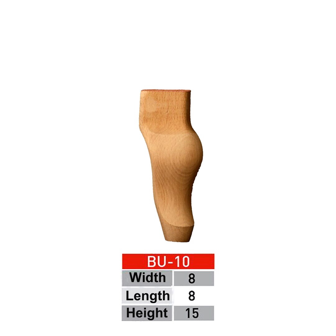 Farmhouse Wood Table Legs Kitchen Island Legs Dinner Table Legs Mid ...