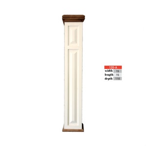 HF1.1.19 Single Spoon Gothic Round Iron Newel Post | Westfire