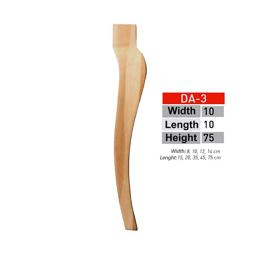 Farmhouse Wood Table Legs Kitchen Island Legs Dinner Table Legs Mid ...