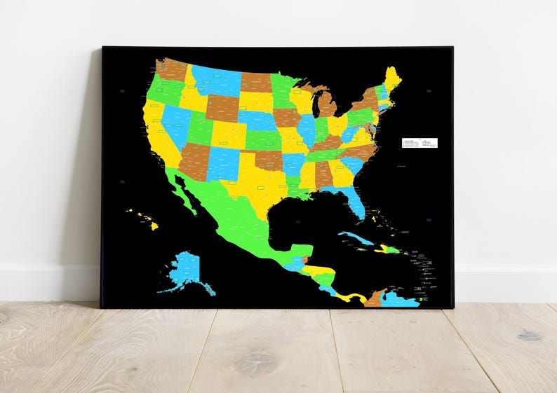 USA Central America and Caribbean - Il 794xN.6352336975 Mv9m 