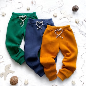 Warm baby fleece pants | Baby outfit unisex | Kids soft clothing | Toddler sweatpants | Boy arrows trouser | Children's trousers