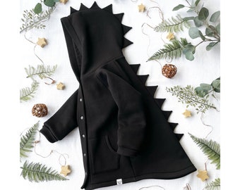Dinosaur Hoodie - Baby Jacket with Spikes for Toddler and Kids (20 colours)