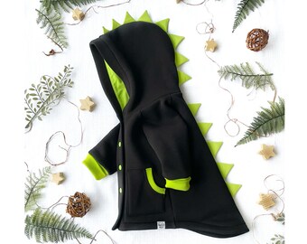 Dinosaur Jacket - Baby Coat with Spikes for Toddler and Kids (20 colours)