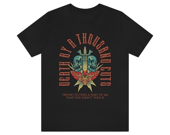 ERAS COLLECTION Death By A Thousand Cuts Short Sleeve Tee