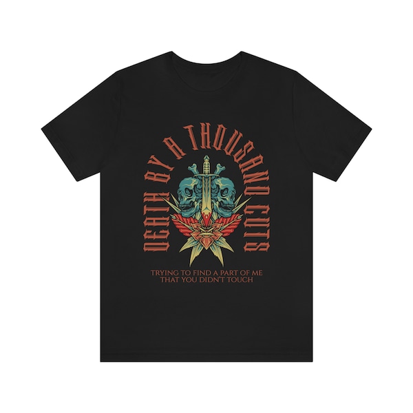 ERAS KOLLEKTION Death By A Thousand Cuts Kurzarm T-Shirt