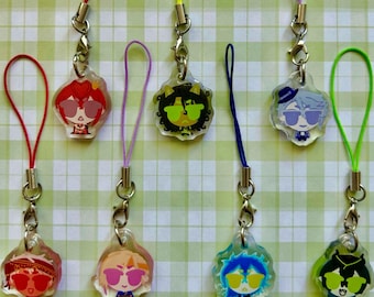 TWST dorm leaders 1” phone charms
