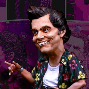 Jim Carrey COLLECTIBLE Figure Limited Edition Mini Statue