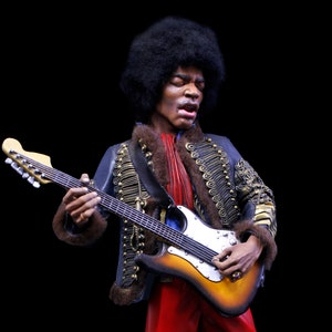 Jimi Hendrix Collectible Statue