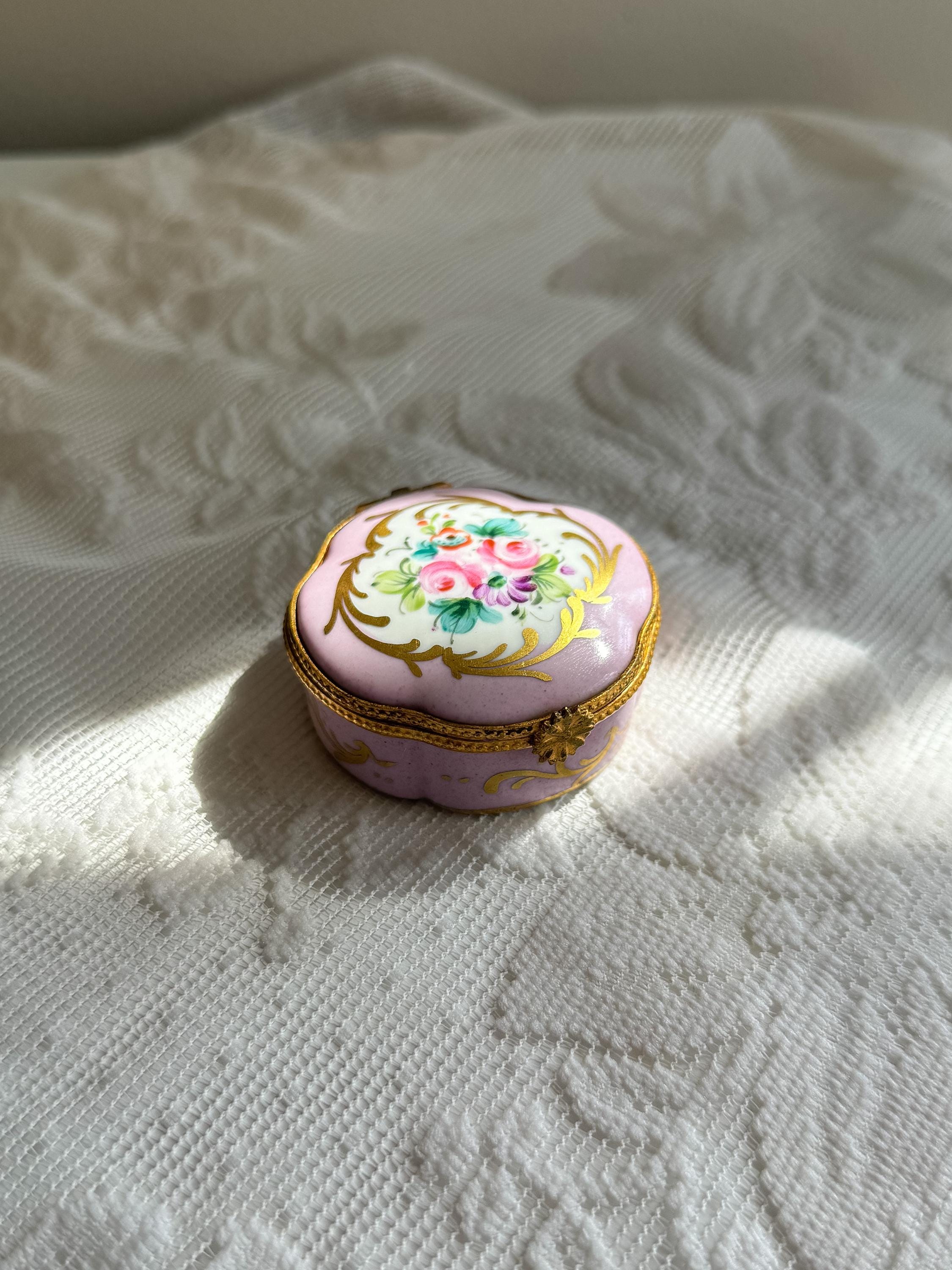 Limoges trinket box - Etsy 日本