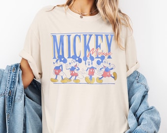 Mickey Mouse Disney Shirt, Classic Cartoon, Disneyland Trip