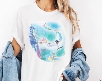 Peter Pan and Wendy Darling Shirt, Disney Trip Tee