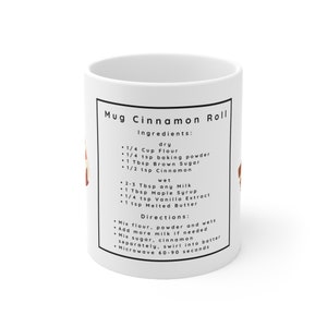 Taza de cerámica con forma de rollo de canela de 11 oz