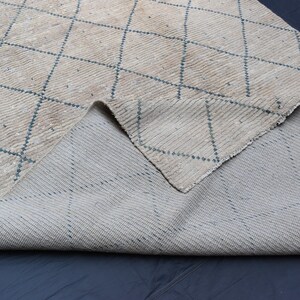 Beige Taupe Scandinavian Design Rug High Quality Hand Woven Flatweave Kilim Modern Boho Geometric Rug, Customize Rug, Moroccan Area Rug, Rug